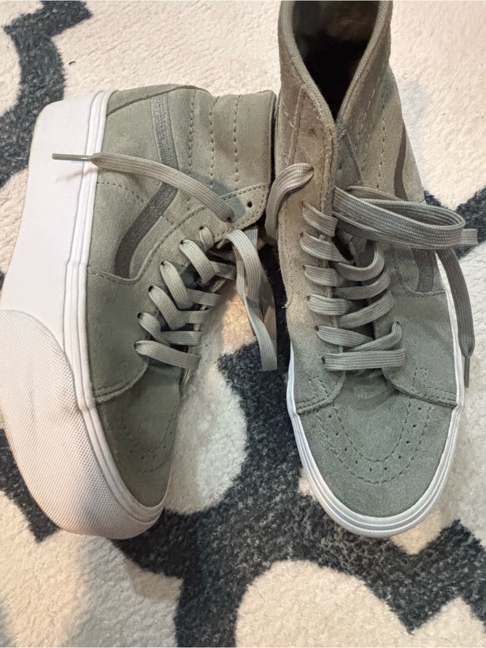 Suede Platform High Top VANS